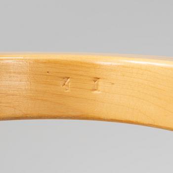 Alvar Aalto, a pair of modell 45 armchairs, Artek, Finland.