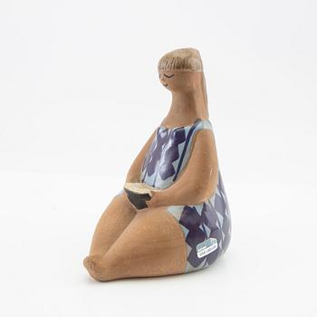 Lisa Larson, figurine, "Amalia" from the series "The ABC Girls", Gustavsberg glazed stoneware.