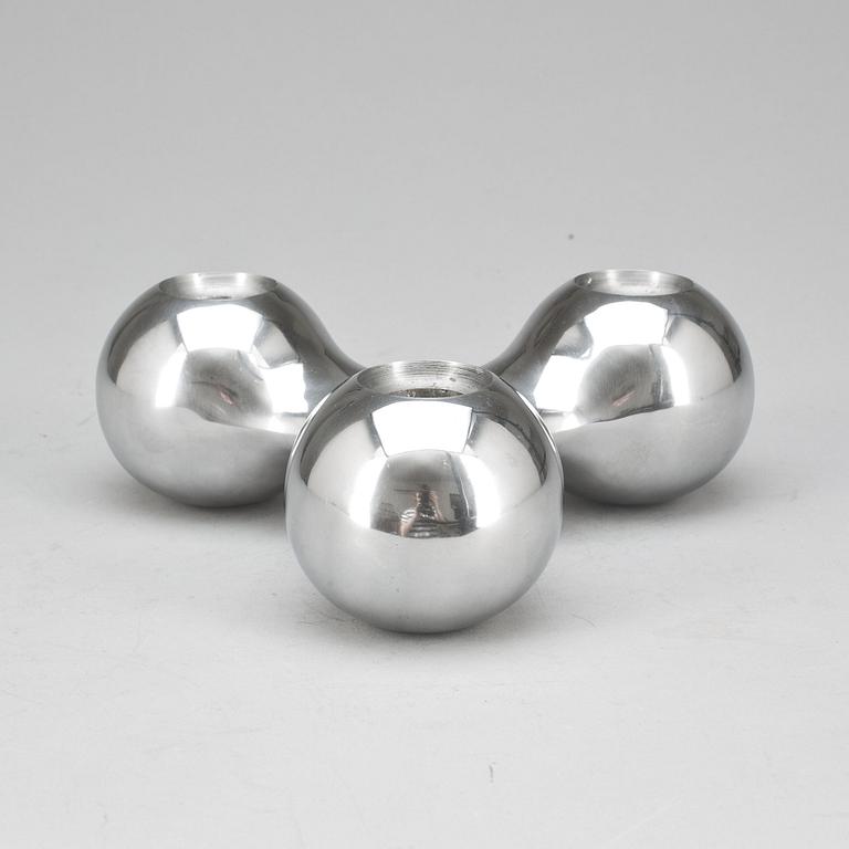LJUSSTAKE, metall, Arne Jacobsen för Georg Jensen.