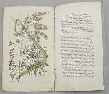 JOHAN WILHELM PALMSTRUCH, "Svensk Botanik, vol I-V. 1803-1805.