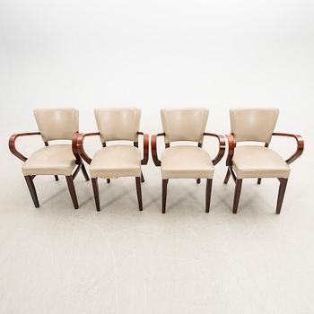 Karmstolar 4 st 1900-talets mitt/andra hälft.