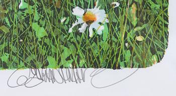 GÖRAN HAHNE, färglitografi, sign.