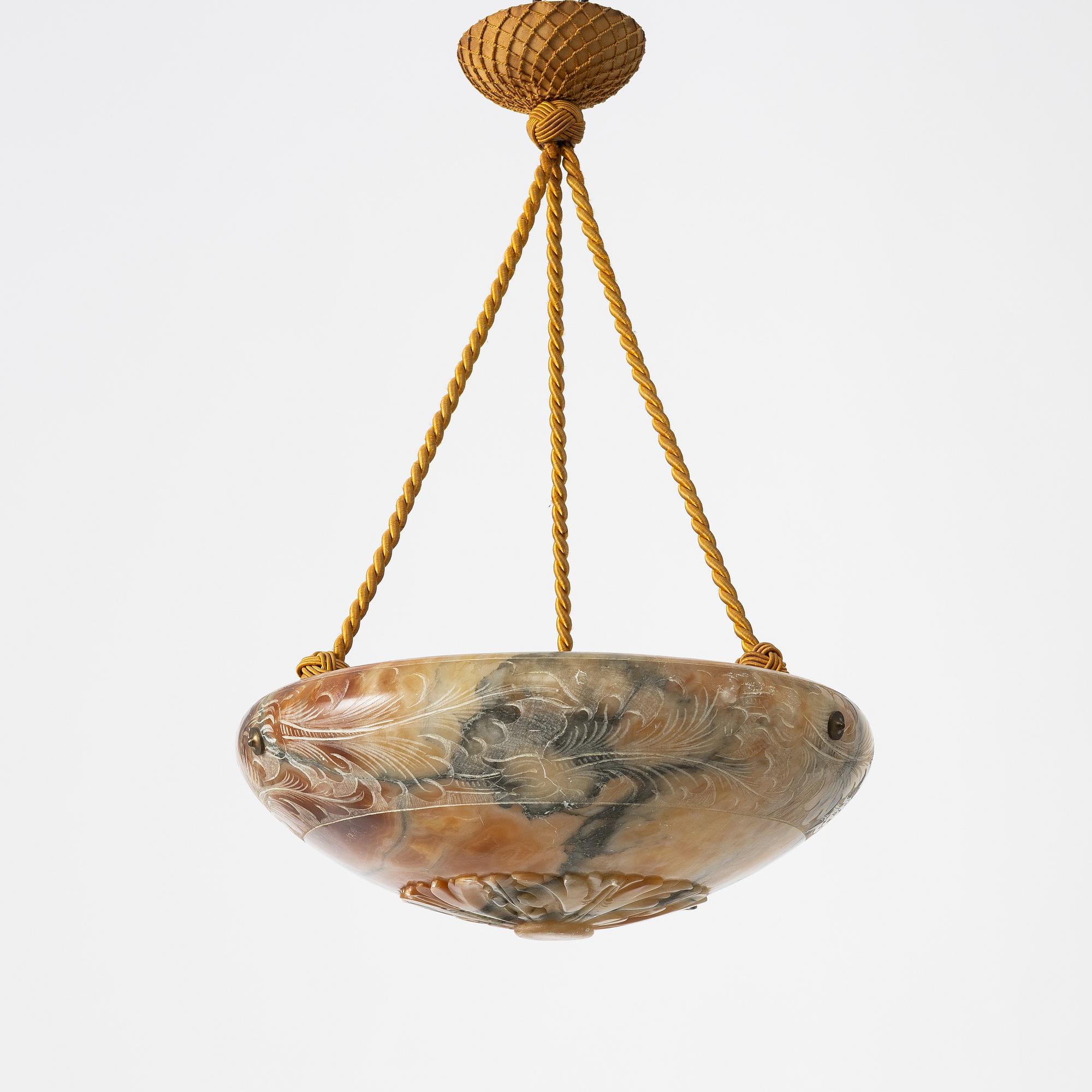 A ceiling lamp, 1920s.