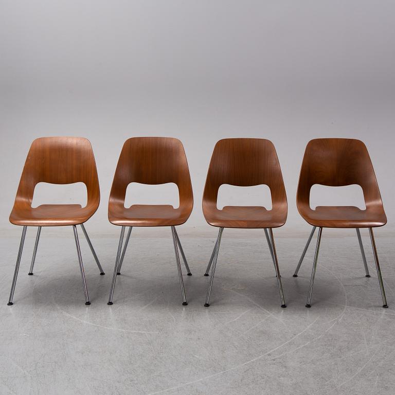 ALFREDO HÄBERLI, four 'Jill' chairs, Vitra, 2012.