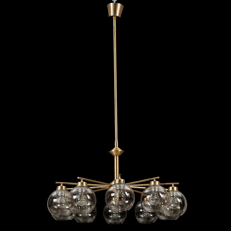 TAKLAMPA, Hans Agne Jakobsson, Markaryd, 1900-talets tredje kvartal. Höjd ca 122 cm.