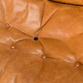 Sigurd Ressel, fåtölj, "Falcon chair", Vatne Möbler Norge 1970-tal.