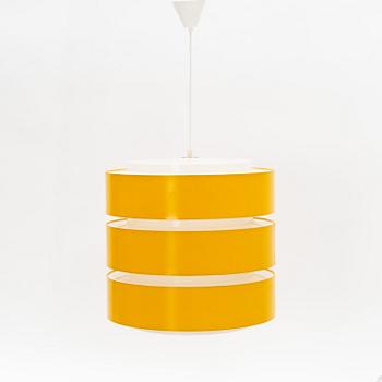 An acrylic 'Cylindrus' ceiling light, Luxus, Vittsjö.