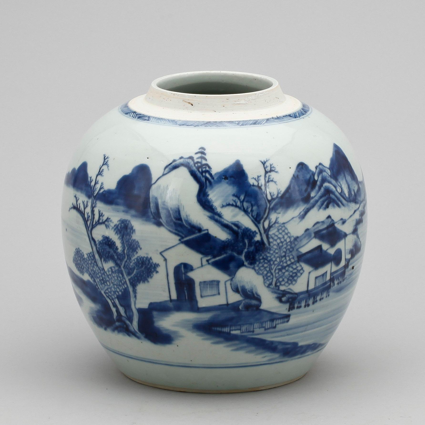 BOJAN, porslin, Kina, tidigt 1800-tal.