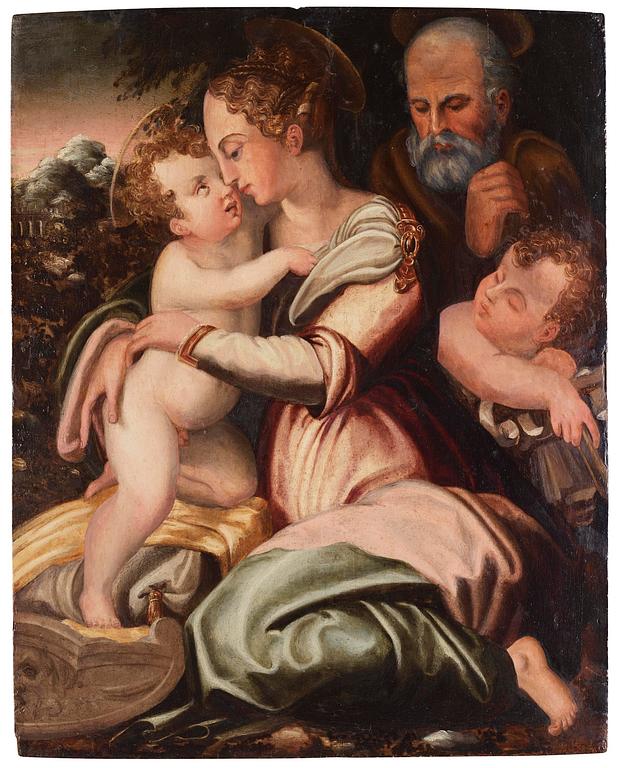 Giorgio Vasari, circle of, The Holy Family.