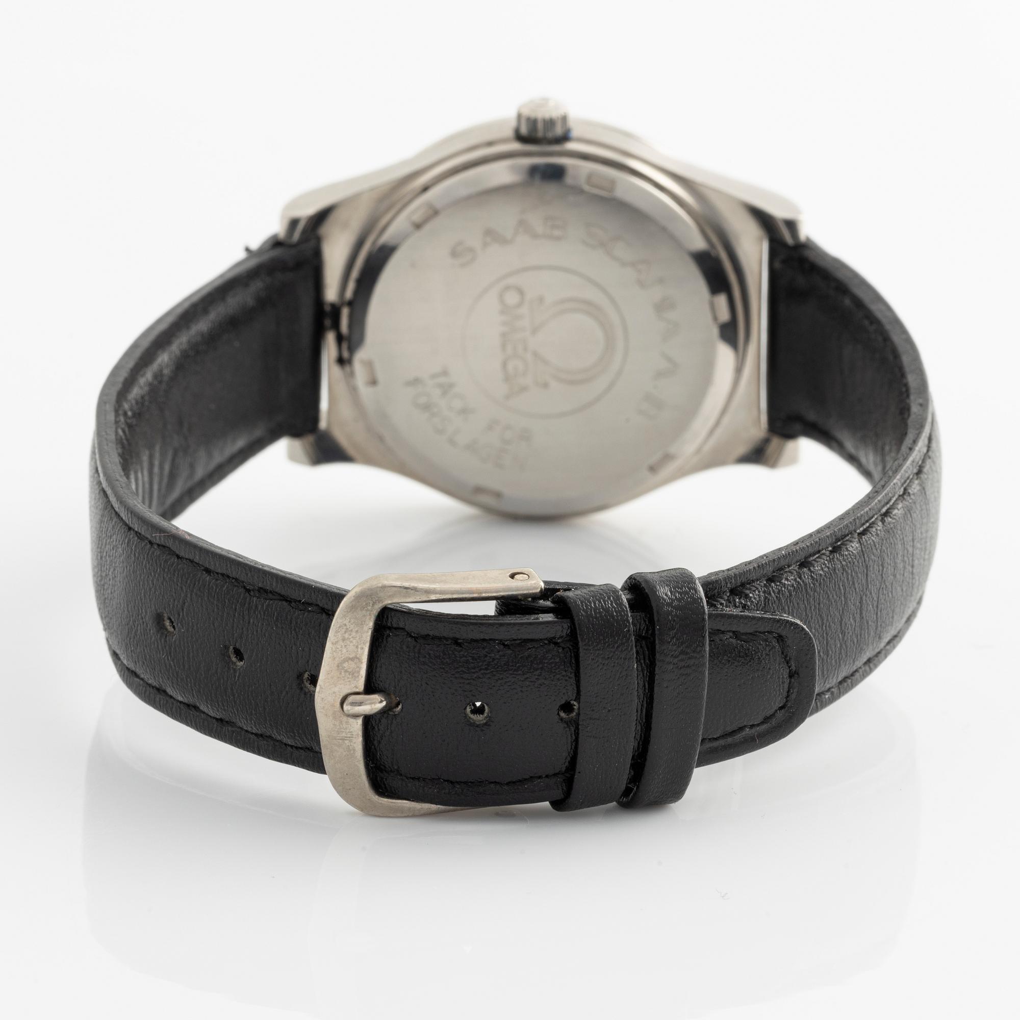 Omega, Genève, wristwatch, 36 mm.