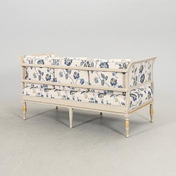 A late Gustavian painted sofa first half of the 19th century.