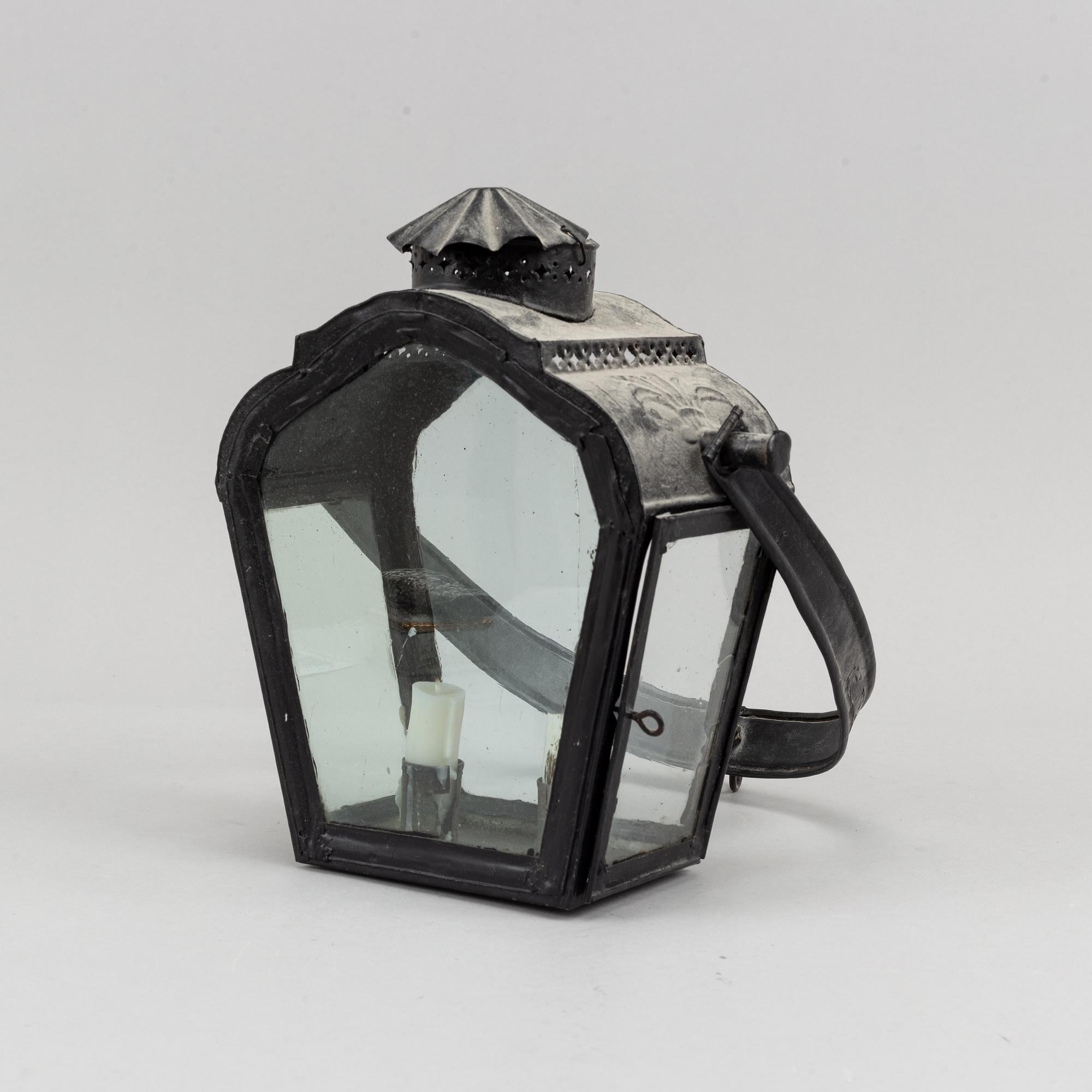 Lyktor, 2 st, troligtvis Danmark, omkring år 1900.
