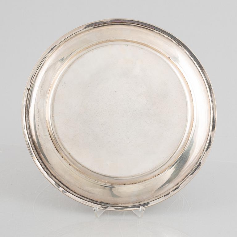 Coffee service, 3 pieces, silver 800, first half of the 20th century.