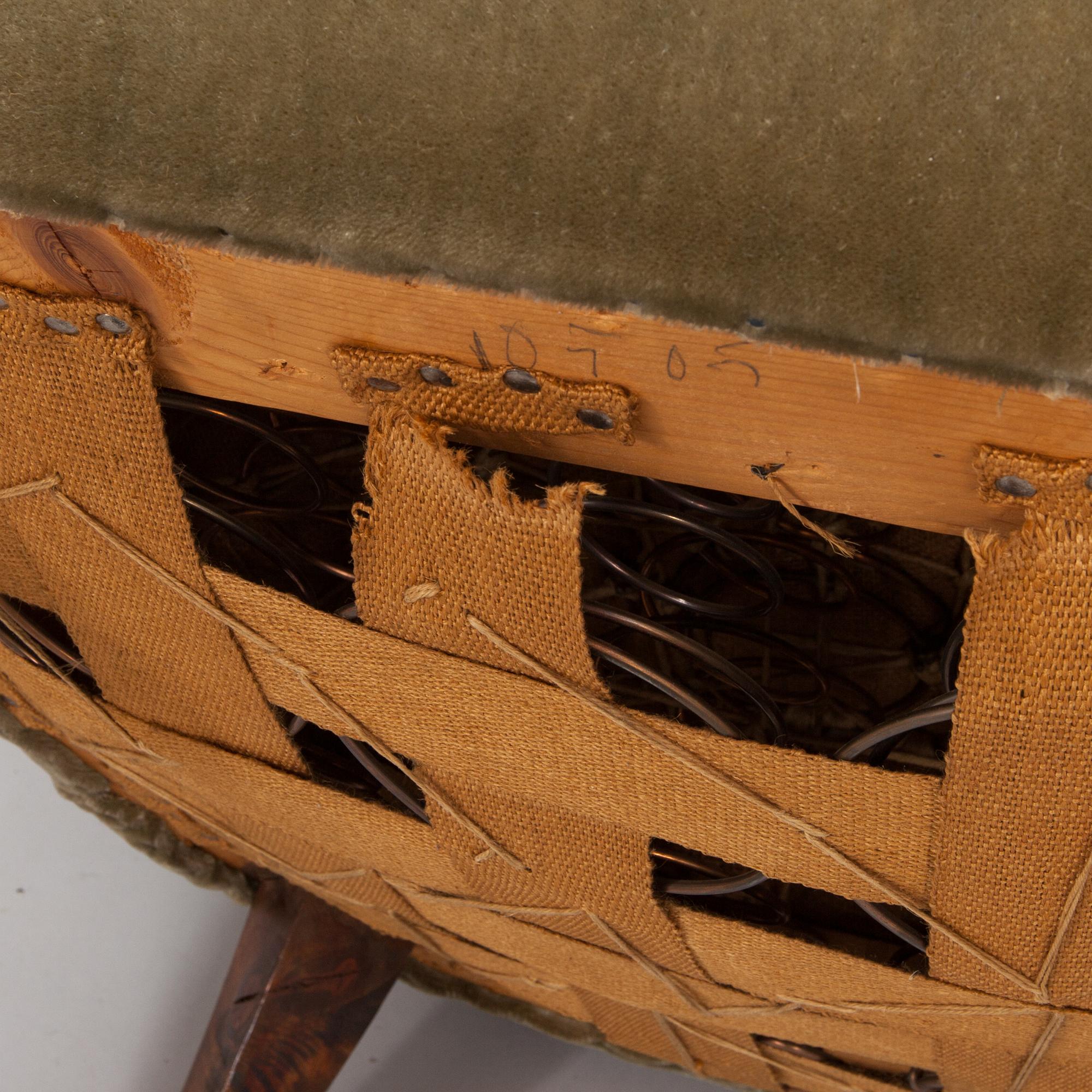 A 1950s armchair.
