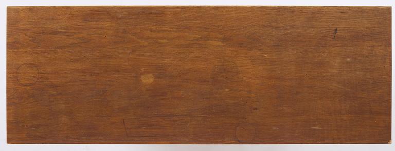 Jørgen Høj, an oak cabinet, Knud Willadsen Møbelsnedkeri, Lillerød, Denmark, 1950s.