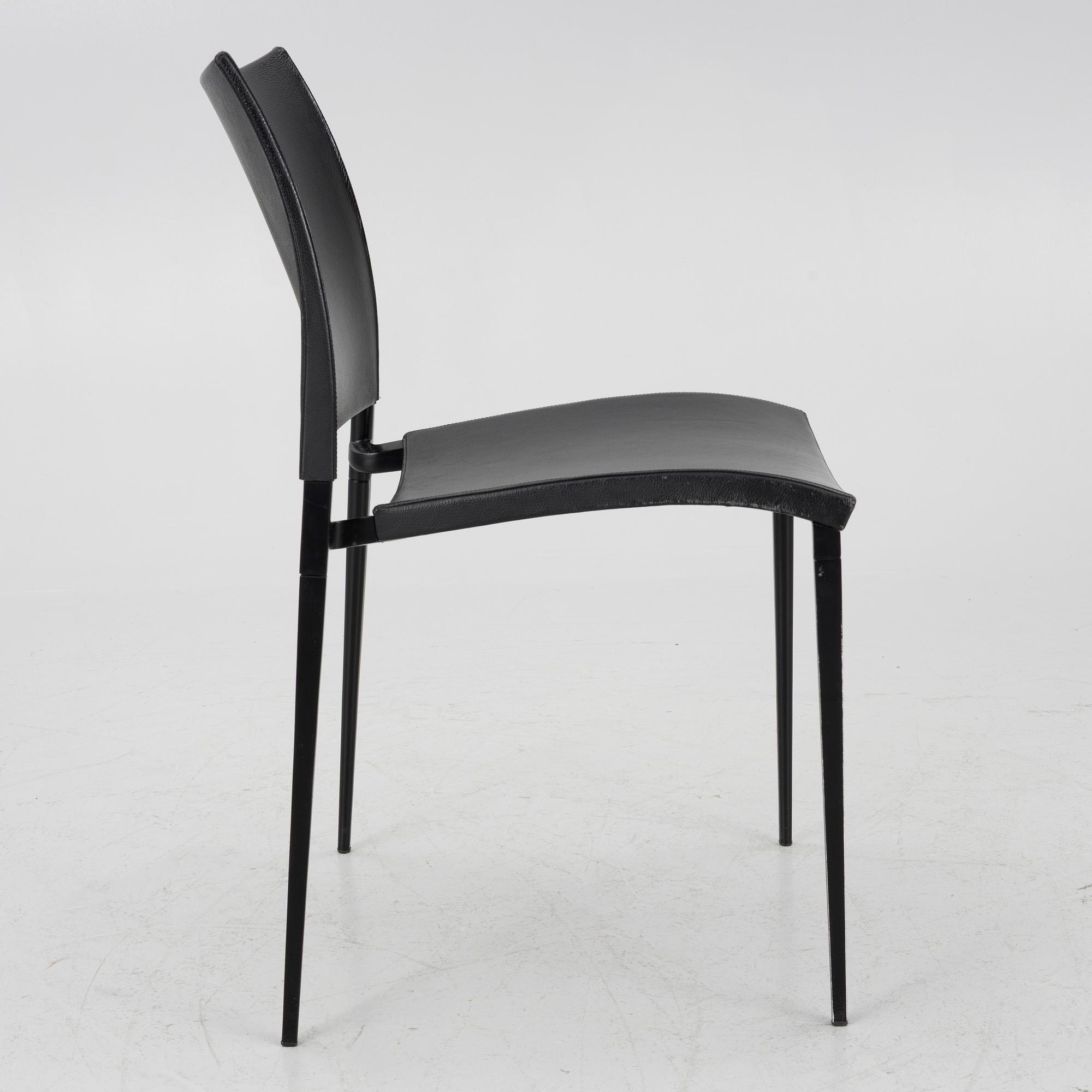 Pocci & Dondoli, chairs, 4 pcs, "Sand", Desalto.