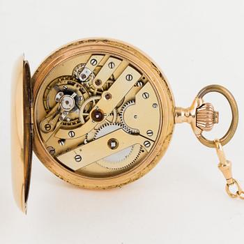 POCKET WATCH, hunter, 52 mm.