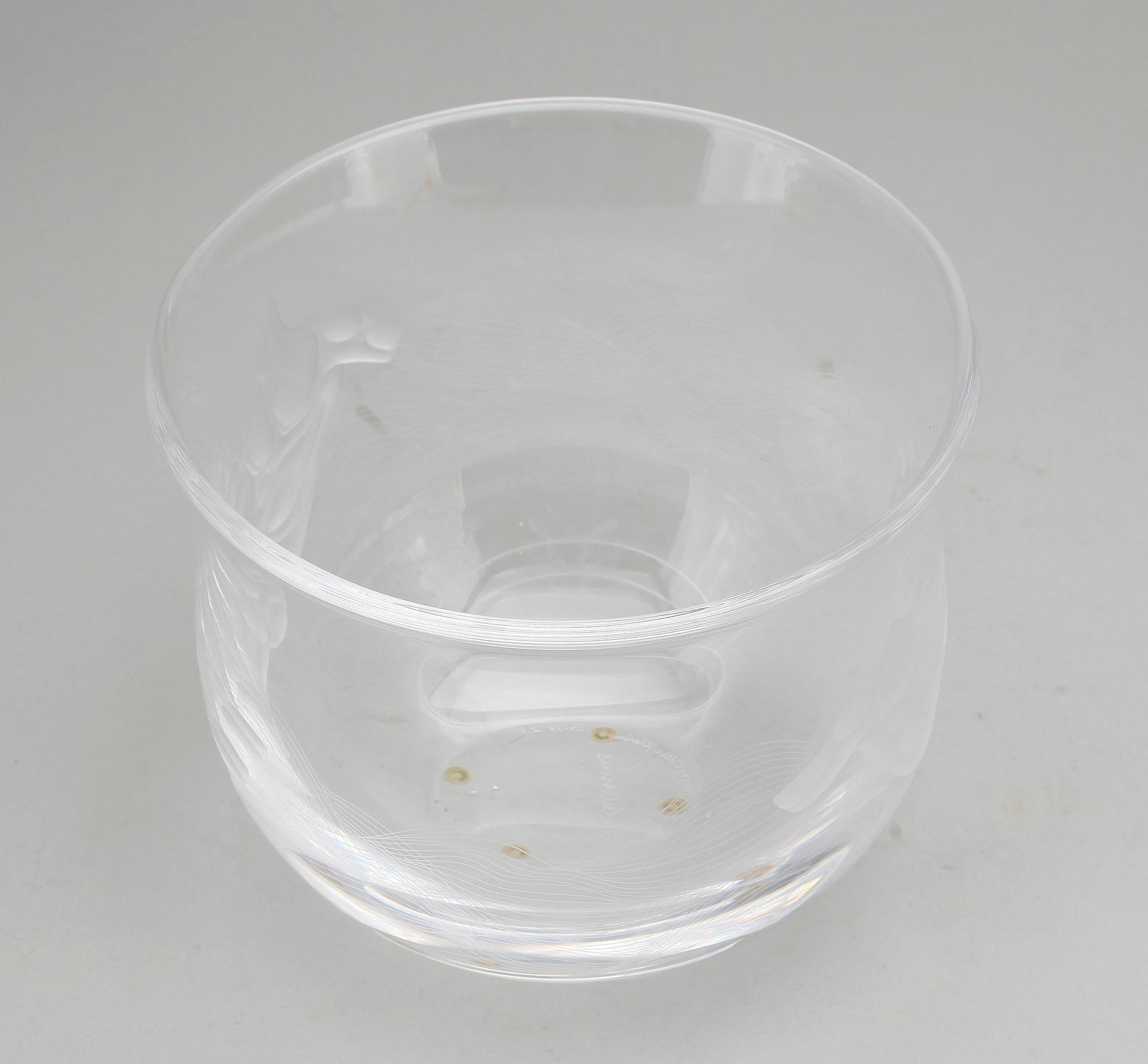 SKÅL, glas. Olle Alberius, Orrefors Gallery -92.
