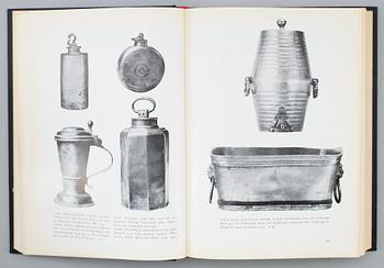 KONSTBÖCKER, 5 volymer bla Svenskt Silversmide och tenn.