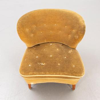 Gösta Jonsson, armchair, Swedish Modern, 1940s.