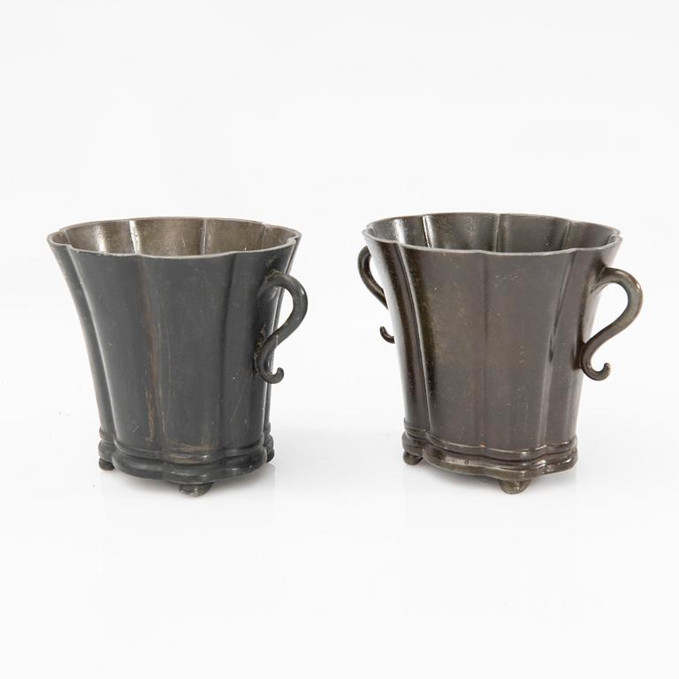 Just Andersen, vases, 2 pcs, model D18.