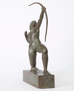 Olof Ahlberg, Diana med pilbåge.