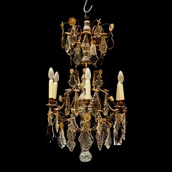 A baroque style ceiling light, first half of the 20th century.