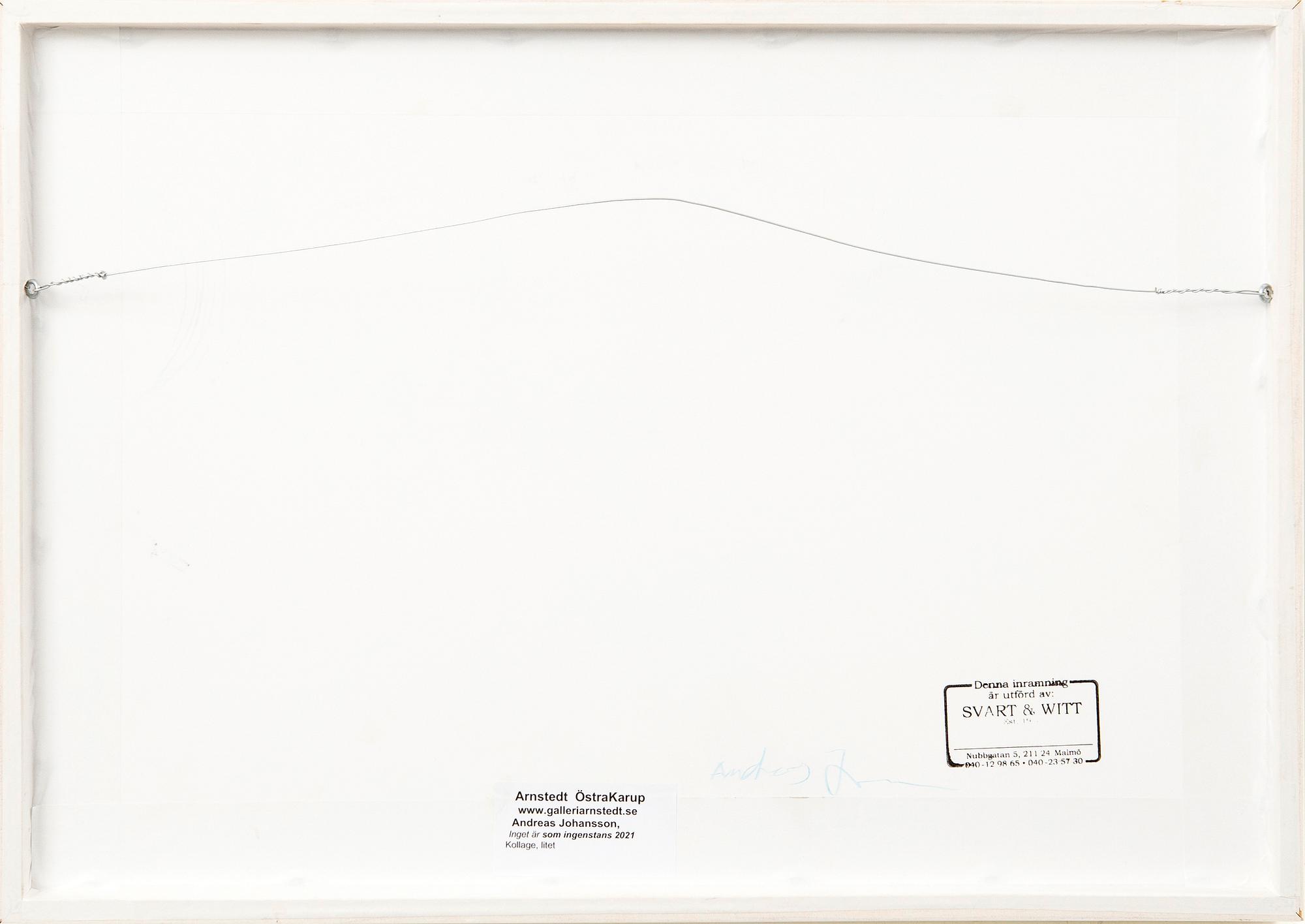 Andreas Johansson, "Inget är som ingenstans", 2021.