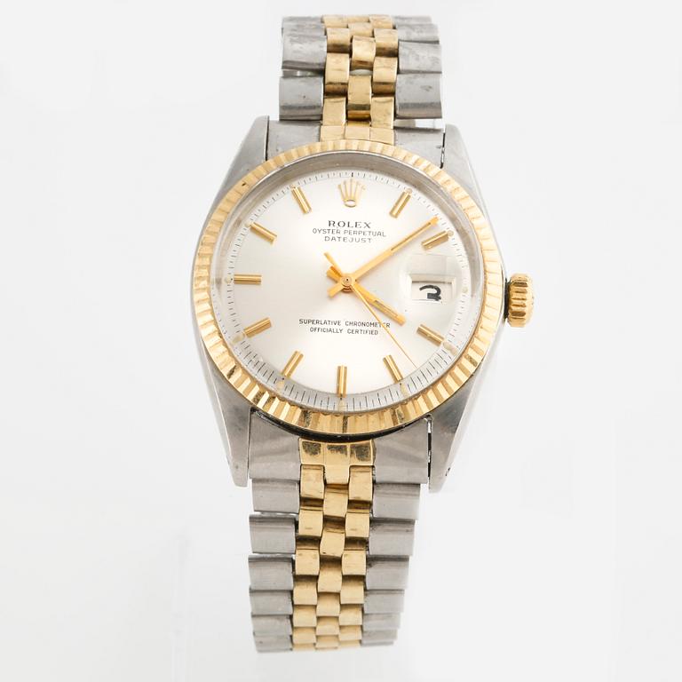 ROLEX, Oyster Perpetual Datejust Superlative Chronometer, wrist watch, 36 mm.