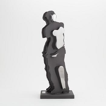 Arman, sculpture, iron, signed Arman and numbered I/III.