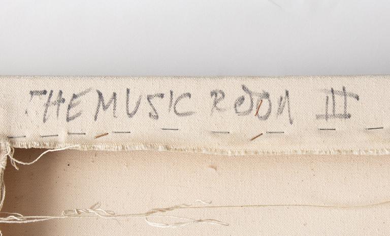 Ben Schonzeit, "Music Room: Blackboard Diptych".