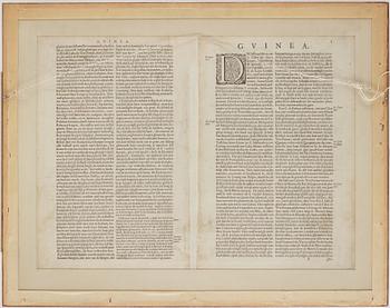 Johannes/Jean Blaeu, karta.