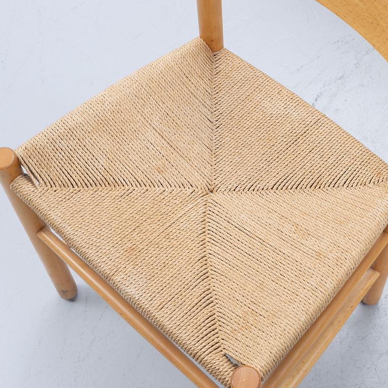 Børge Mogensen, chairs, 4 pcs, "J39", Denmark, second half of the 20th century.