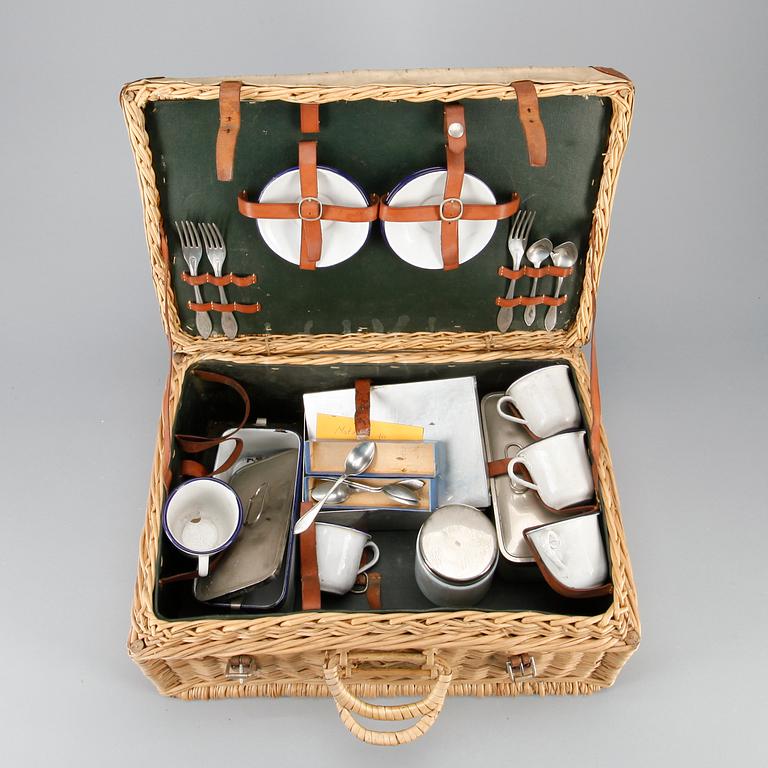 PICKNICKKORG, 1930-tal.