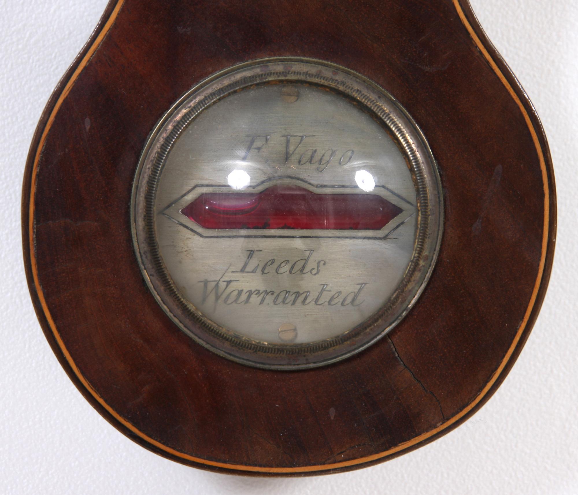 BAROMETER, England, 1800/1900-tal.