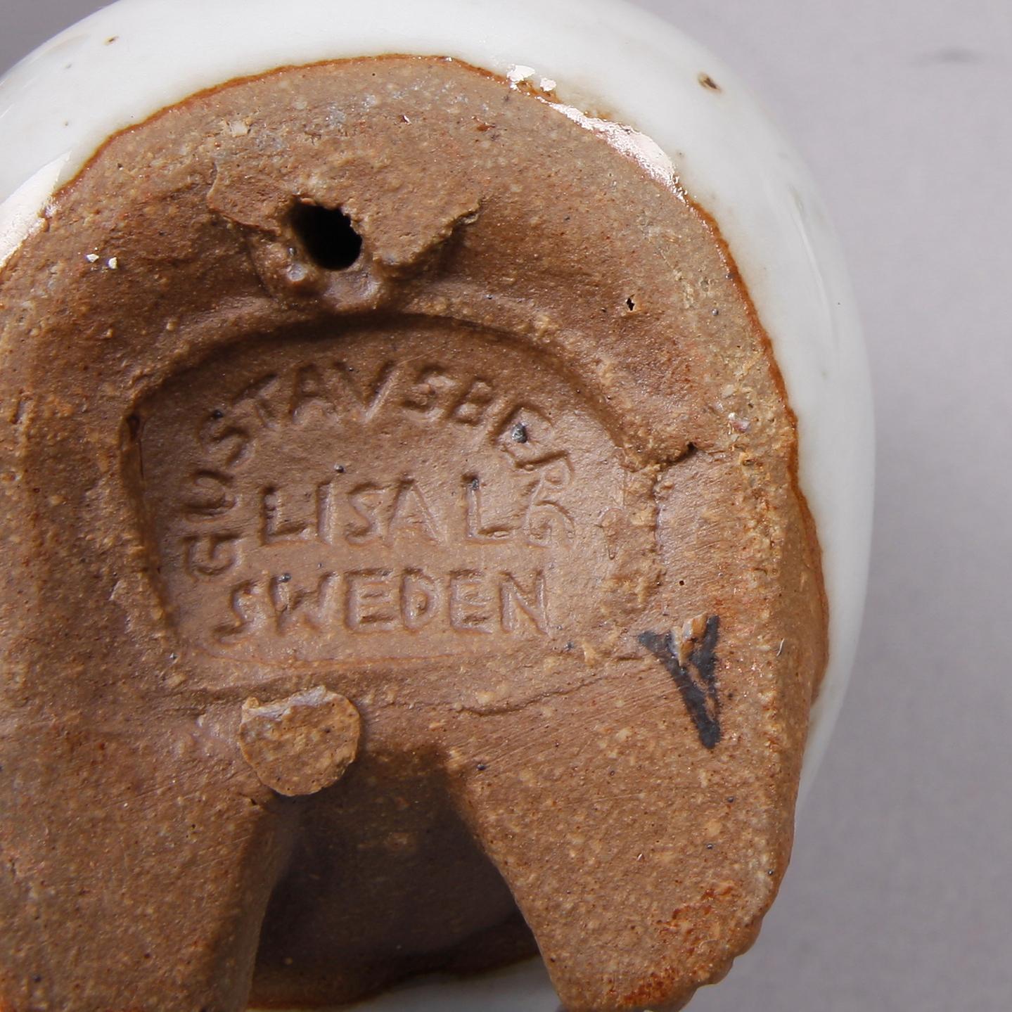 FIGURINER, 8 st, stengods, "All världens barn", Lisa Larson.