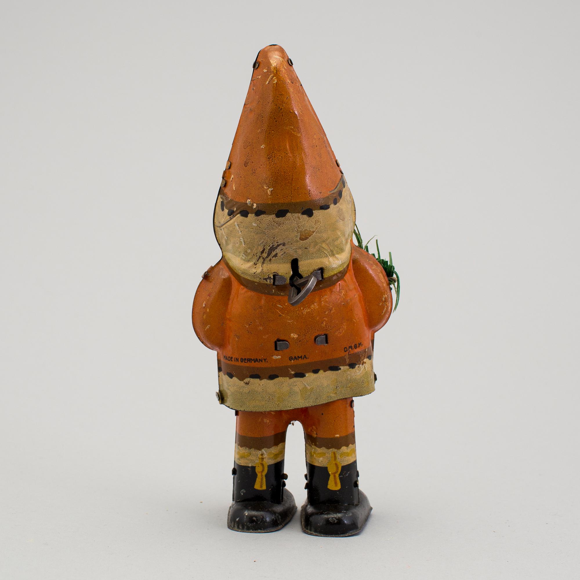 A tinplate Gama Santa Claus, Germany, 1930s.