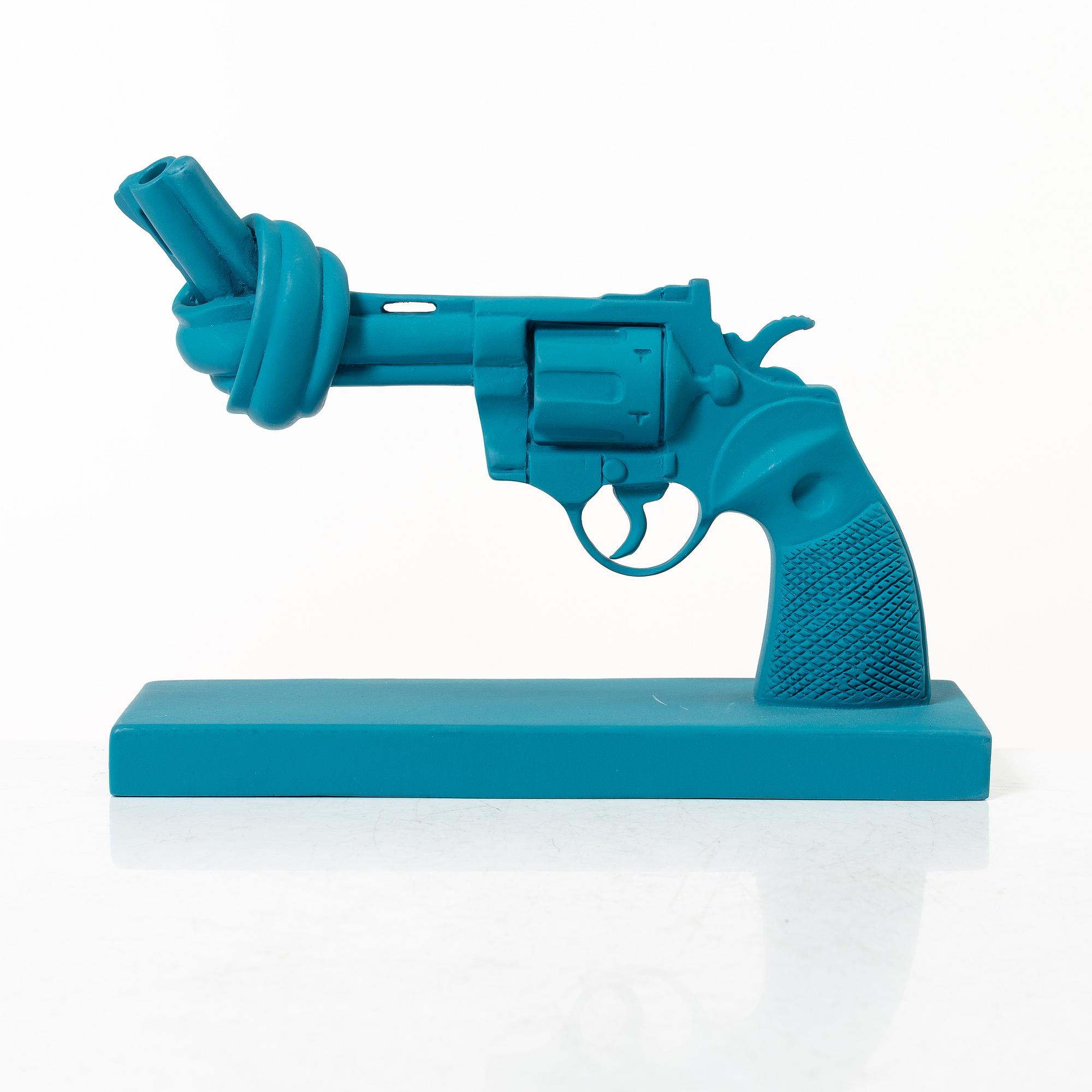 Non-Violence Art Project, "Non-Violence Twilight Blue".