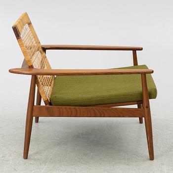 Hans Olsen, an armchair, Brdr. Juhl Kristensen, Denmark, 1950s/60s.