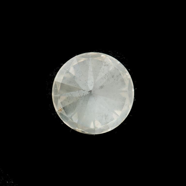 DIAMANT, Oinfattad, briljantslipad, 1,33 ct.