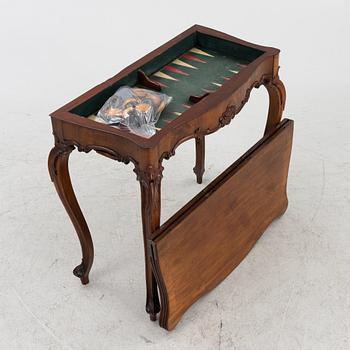 A games table, mid-19th Century.