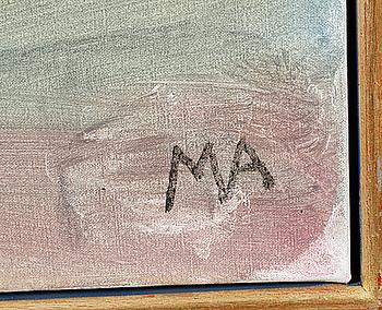 MAJ ARNELL, oil on canvas, signed and dated á tergo -98.