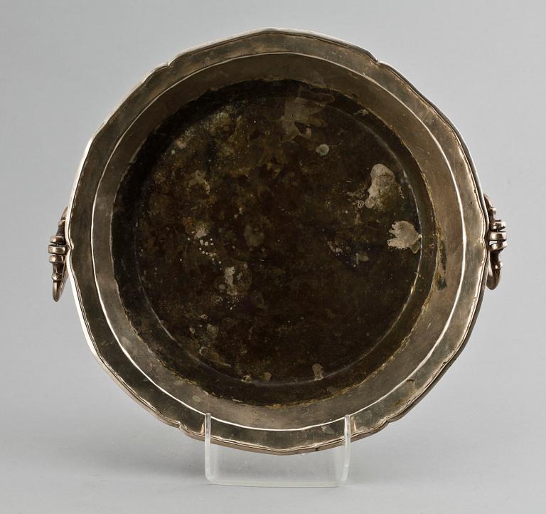 PARTI NYSILVER, 5 delar, bla Mappin & Webb, England. 1900-talets första hälft.