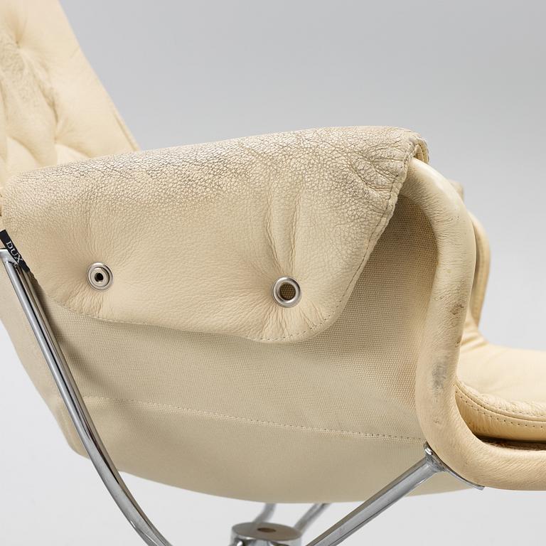 Bruno Mathsson, fåtöljer, ett par, ”Jetson”, Dux, 1900-talets andra hälft.