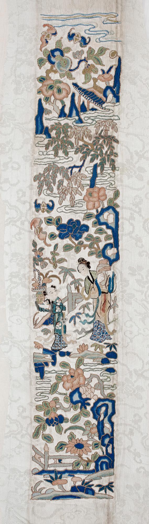 PEKINGSÖMNAD, 4 delar, Kina, Omkring 1800/1900.