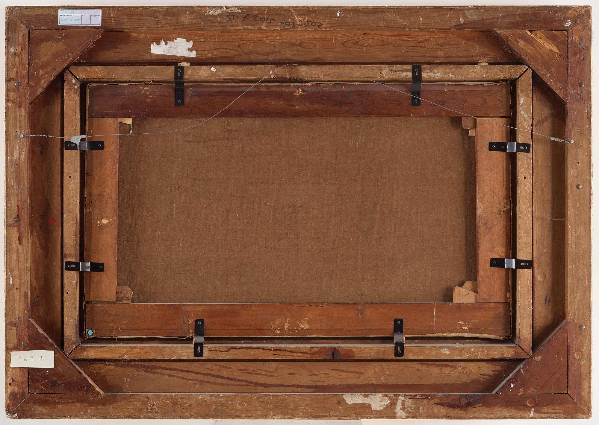 Eugène Jansson, "Badande pojkar (Sommarbadet)" [Bathing boys].