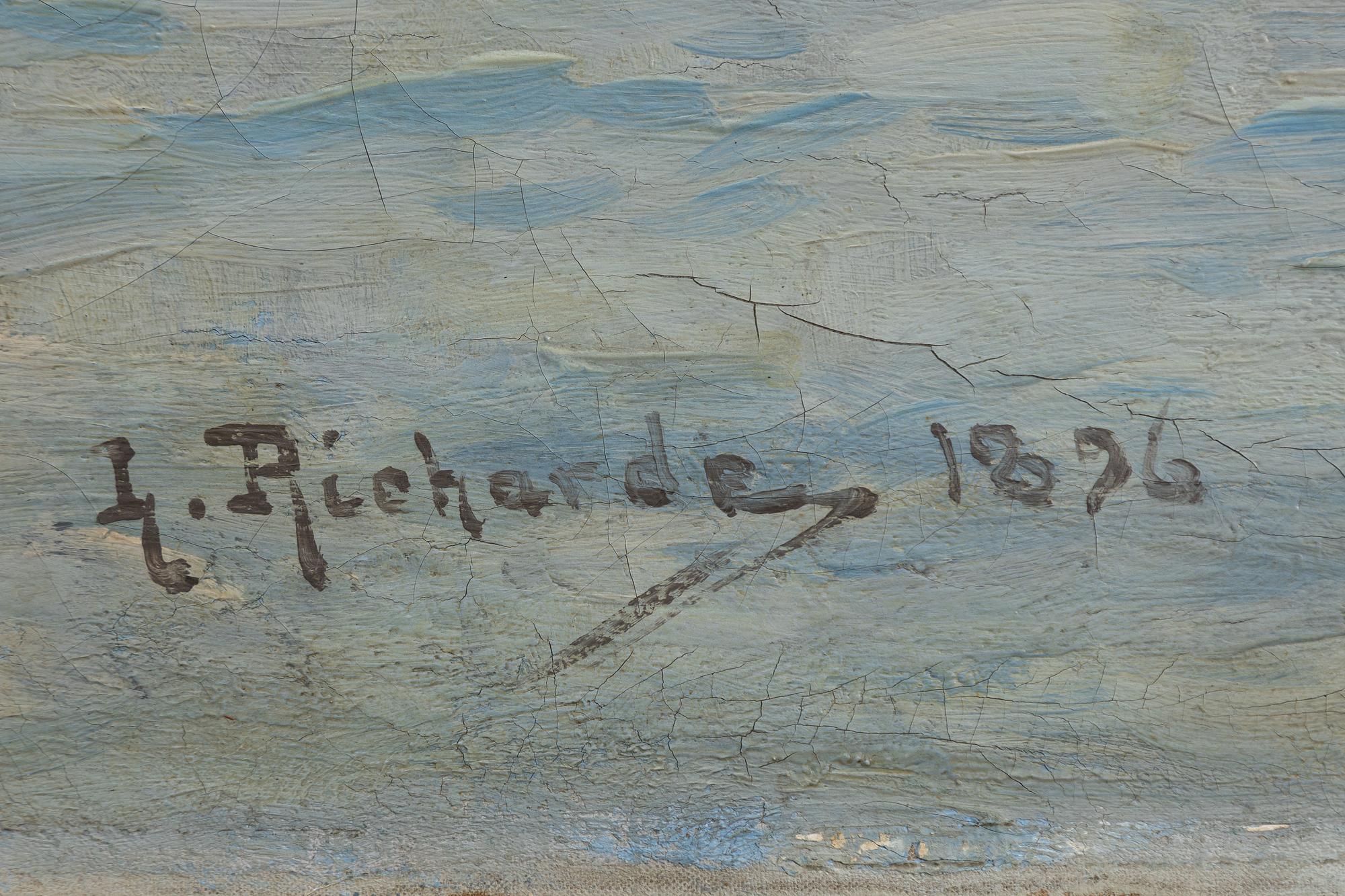 Ludvig Richarde, Skepp på öppet hav.