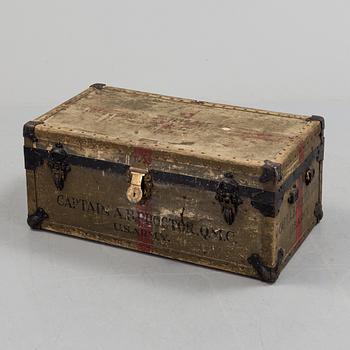 A 20 th century NEVER BREAK TRUNK, U.S. Army.