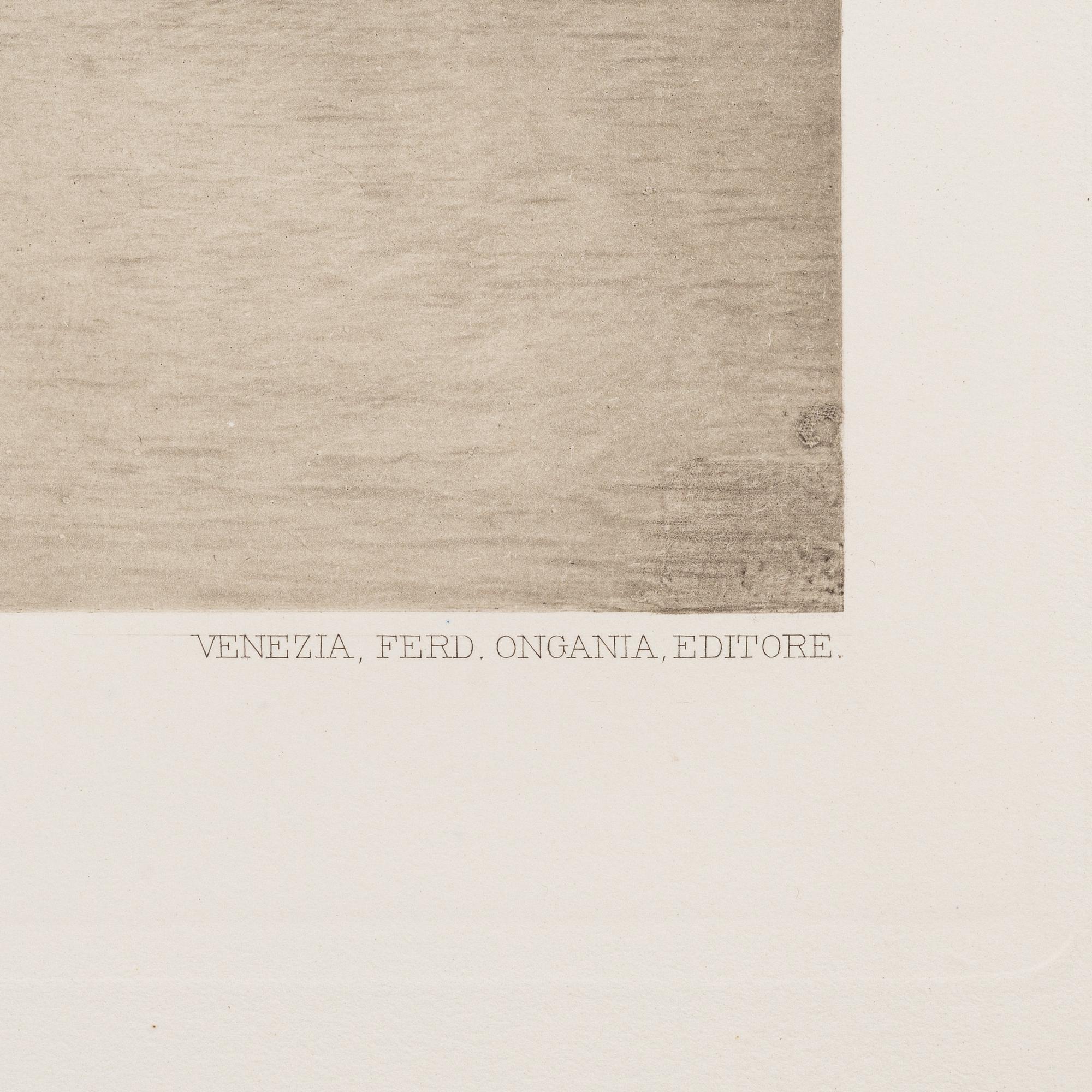 Photogravure plates from Venice.