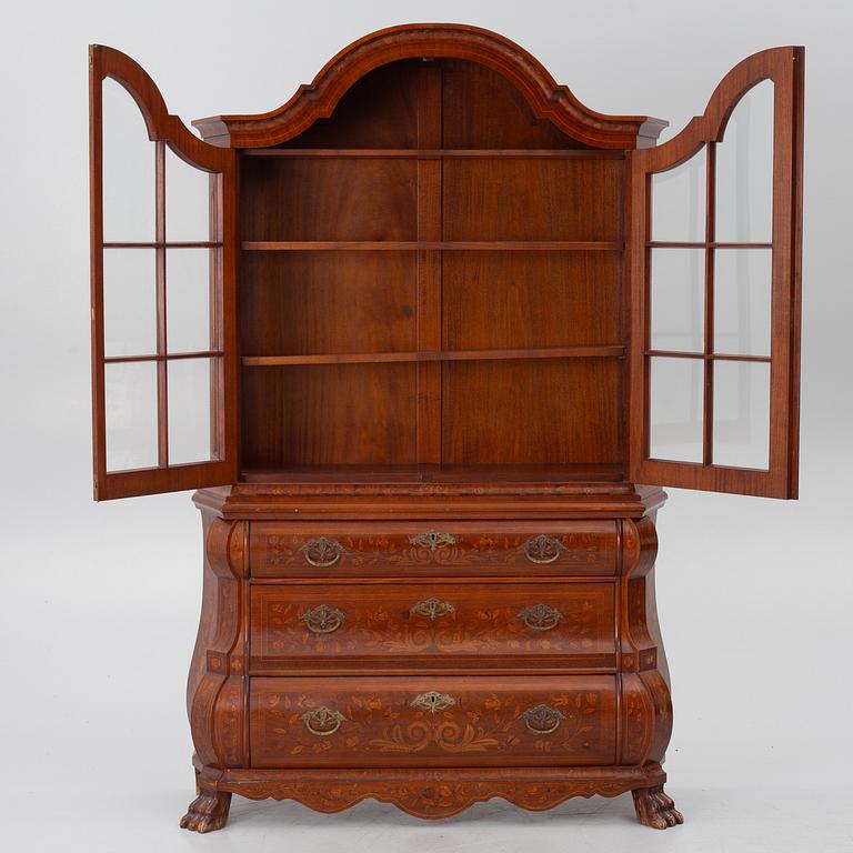 Display cabinet, Holland, Louis XV style, circa 1900.